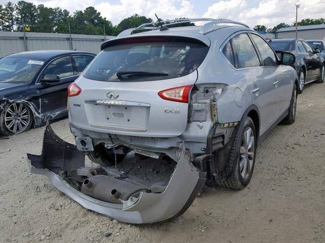 JNKAJ09F38M362187 - 2008 INFINITI EX35 BASE Gümüş foto 4