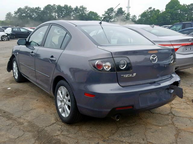 JM1BK32F981854111 - 2008 MAZDA 3 I BLUE photo 3