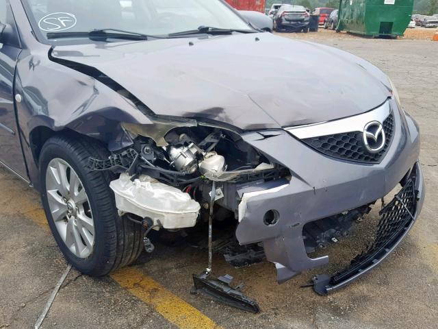 JM1BK32F981854111 - 2008 MAZDA 3 I BLUE photo 9