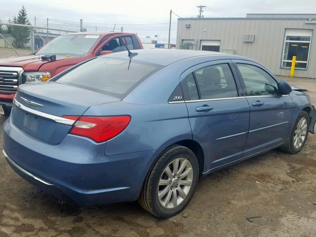 1C3BC1FG2BN596636 - 2011 CHRYSLER 200 TOURIN BLUE photo 4