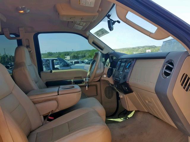 1FTSW2BR2AEA58095 - 2010 FORD F250 SUPER BLUE photo 5