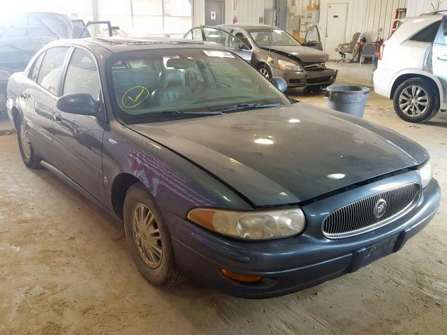 1G4HP54K12U253455 - 2002 BUICK LESABRE CU BLUE photo 1