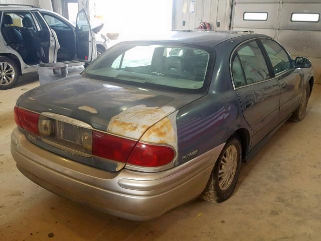 1G4HP54K12U253455 - 2002 BUICK LESABRE CU BLUE photo 4