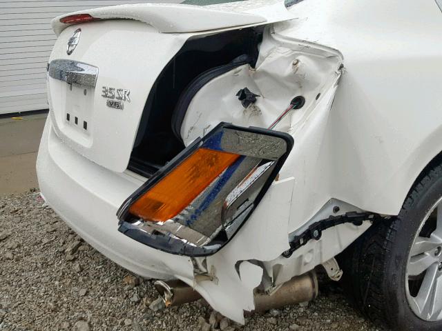 1N4BL2AP4CC121159 - 2012 NISSAN ALTIMA SR WHITE photo 9