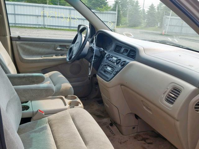 2HKRL18651H531793 - 2001 HONDA ODYSSEY EX GOLD photo 5