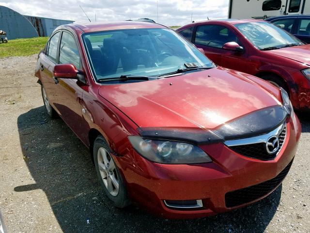 JM1BK32F091254837 - 2009 MAZDA 3 I RED photo 1