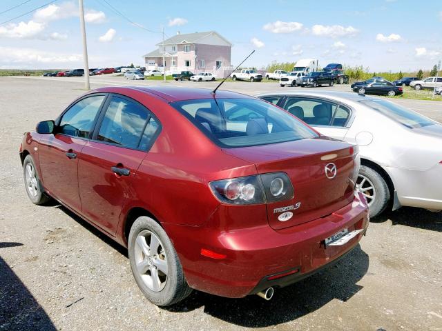 JM1BK32F091254837 - 2009 MAZDA 3 I RED photo 4