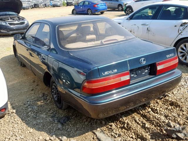 JT8BF12G2T0152923 - 1996 LEXUS ES 300 GREEN photo 3