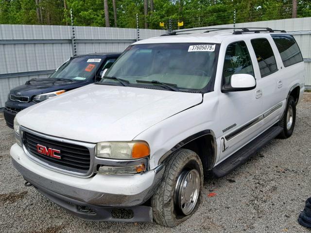 3GKFK16Z63G202376 - 2003 GMC YUKON XL K WHITE photo 2