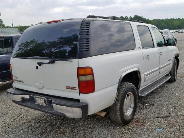 3GKFK16Z63G202376 - 2003 GMC YUKON XL K WHITE photo 4