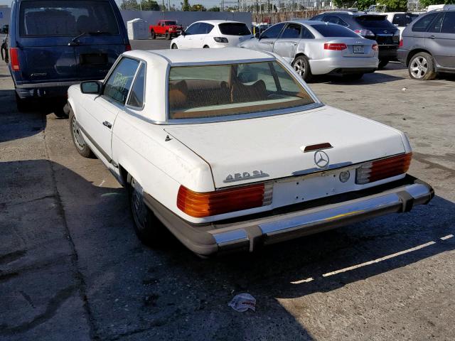 10704412054145 - 1979 MERCEDES-BENZ 450 SL WHITE photo 3