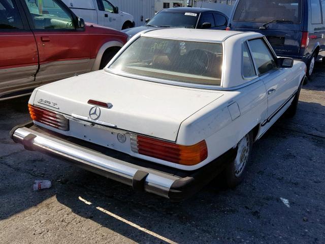 10704412054145 - 1979 MERCEDES-BENZ 450 SL WHITE photo 4