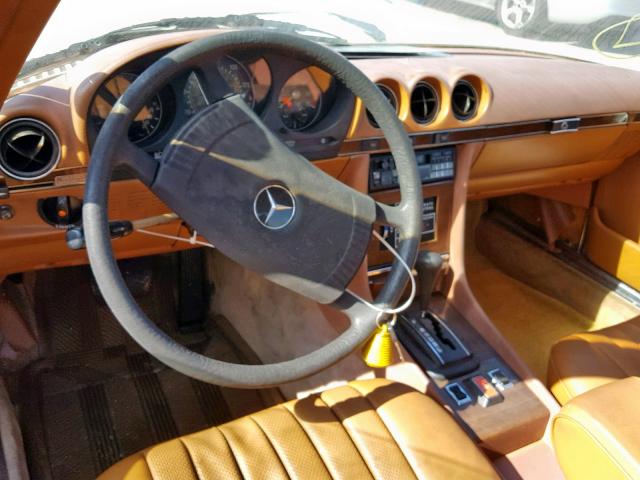 10704412054145 - 1979 MERCEDES-BENZ 450 SL WHITE photo 9