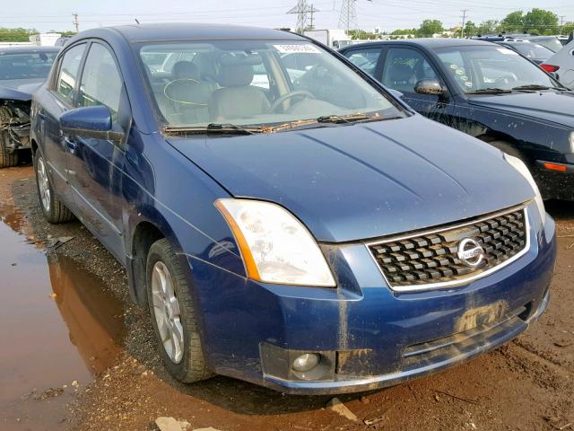 3N1AB61E38L624372 - 2008 NISSAN SENTRA 2.0 BLUE photo 1