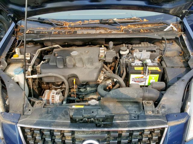 3N1AB61E38L624372 - 2008 NISSAN SENTRA 2.0 BLUE photo 7