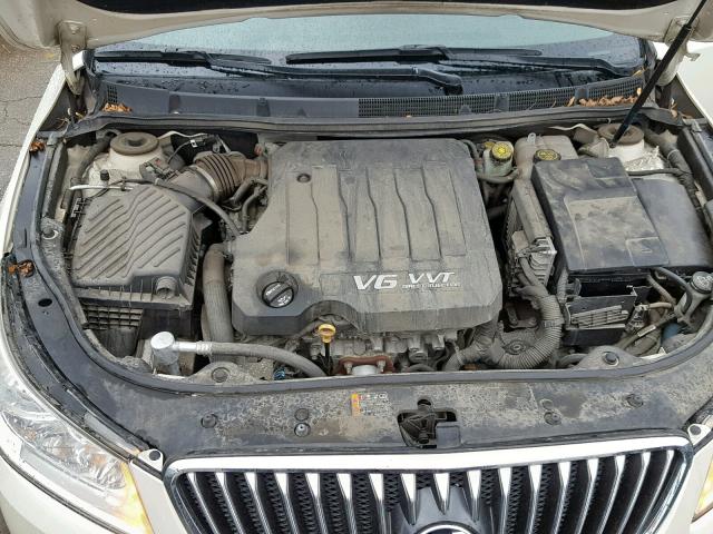 1G4GH5E30DF125425 - 2013 BUICK LACROSSE P CREAM photo 7