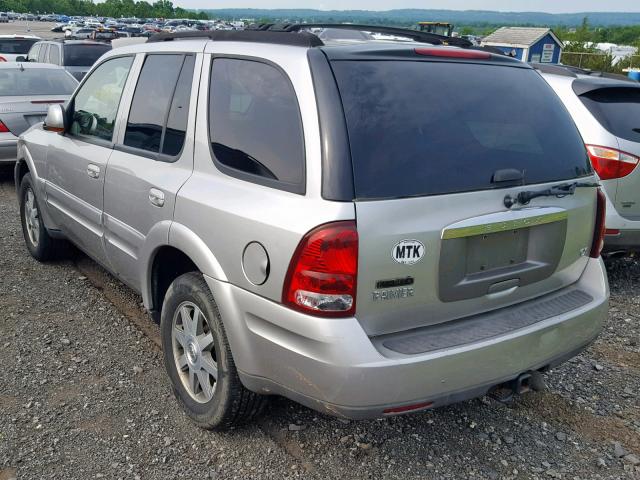 5GADT13S342158758 - 2004 BUICK RAINIER CX SILVER photo 3