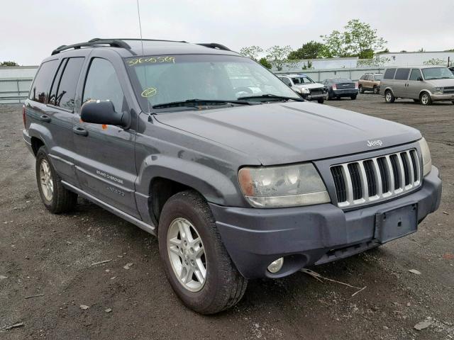 1J4GW48S24C398448 - 2004 JEEP GRAND CHER GRAY photo 1