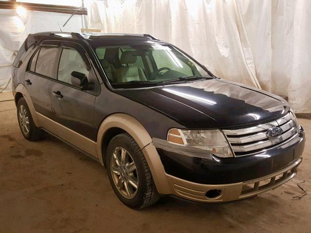 1FMDK08W28GA22231 - 2008 FORD TAURUS X E BLACK photo 1