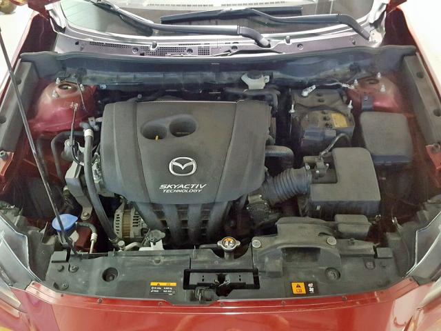 JM1DKBC7XG0119894 - 2016 MAZDA CX-3 RED photo 7