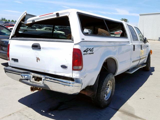 3FTSW31S3YMA69993 - 2000 FORD F350 SRW S WHITE photo 4