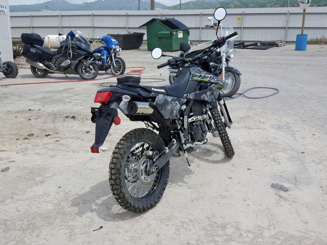 JKALXMS19KDA32699 - 2019 KAWASAKI KLX250 S BLACK photo 4