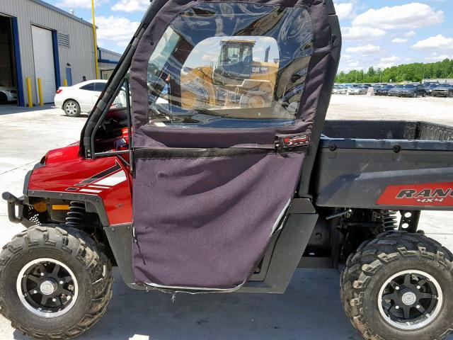 4XATH7EAXD2712114 - 2013 POLARIS RANGER 800 RED photo 9