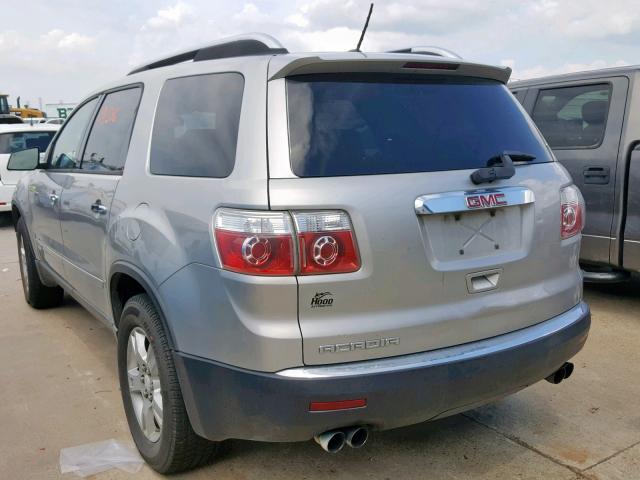 1GKER13798J197643 - 2008 GMC ACADIA SLE GRAY photo 3