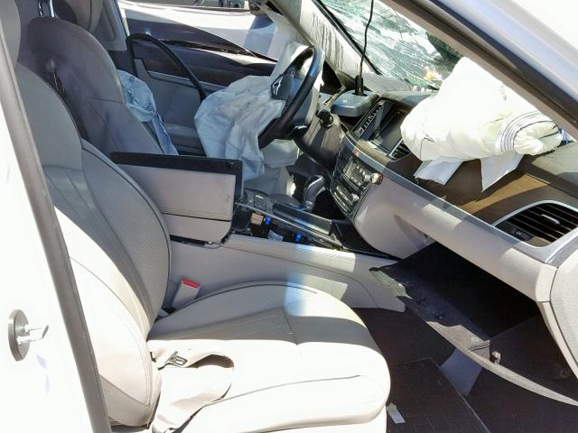 KMHGN4JF3FU059633 - 2015 HYUNDAI GENESIS 5. WHITE photo 5