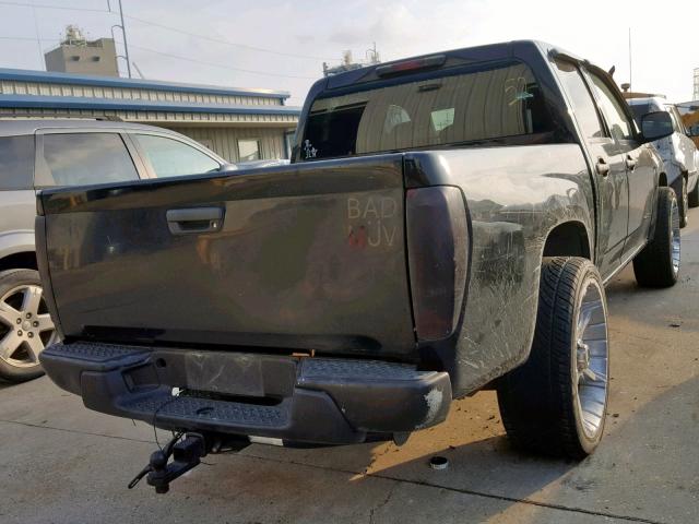 1GTCS136158123747 - 2005 GMC CANYON BLACK photo 4