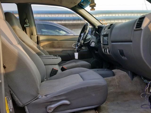 1GTCS136158123747 - 2005 GMC CANYON BLACK photo 5
