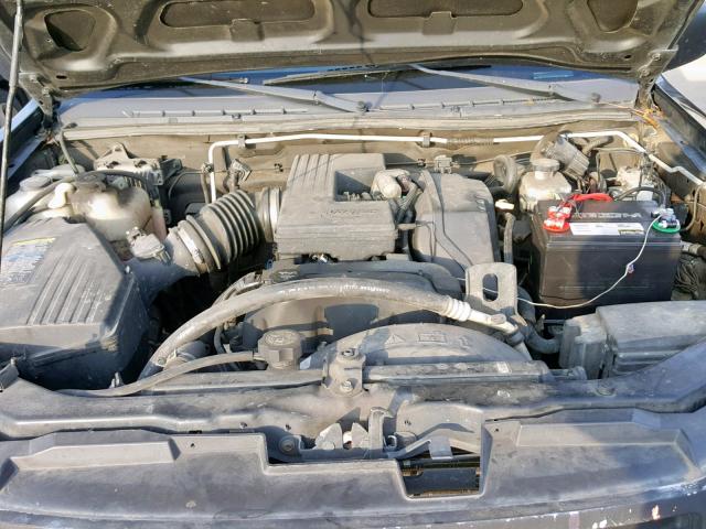 1GTCS136158123747 - 2005 GMC CANYON BLACK photo 7