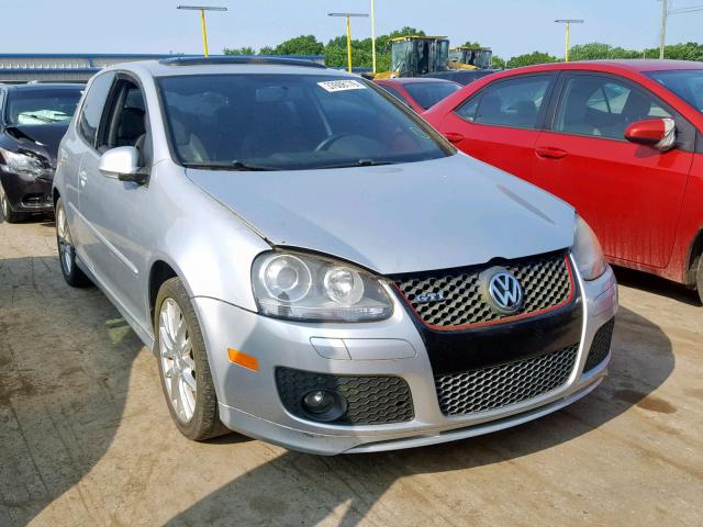 WVWEV71K27W098259 - 2007 VOLKSWAGEN NEW GTI SILVER photo 1