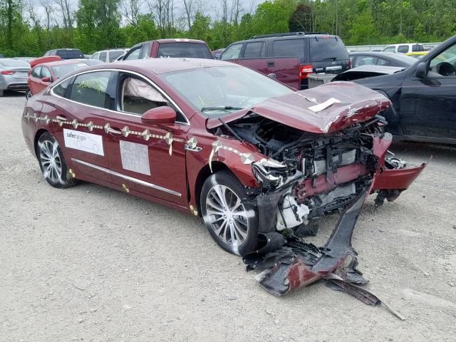 1G4ZS5SS6HU125386 - 2017 BUICK LACROSSE P RED photo 1