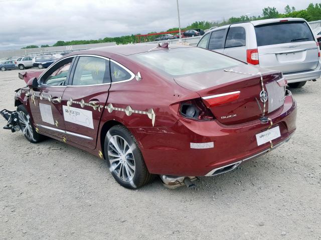 1G4ZS5SS6HU125386 - 2017 BUICK LACROSSE P RED photo 3