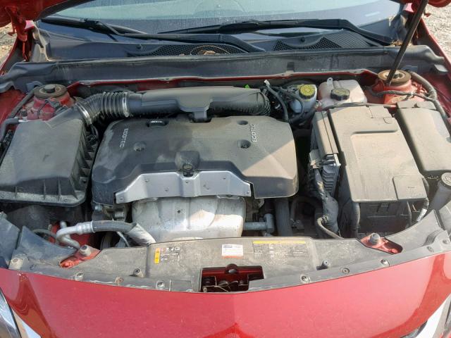 1G11C5SL2EF242365 - 2014 CHEVROLET MALIBU 1LT RED photo 7