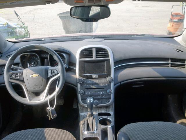 1G11C5SL2EF242365 - 2014 CHEVROLET MALIBU 1LT RED photo 9