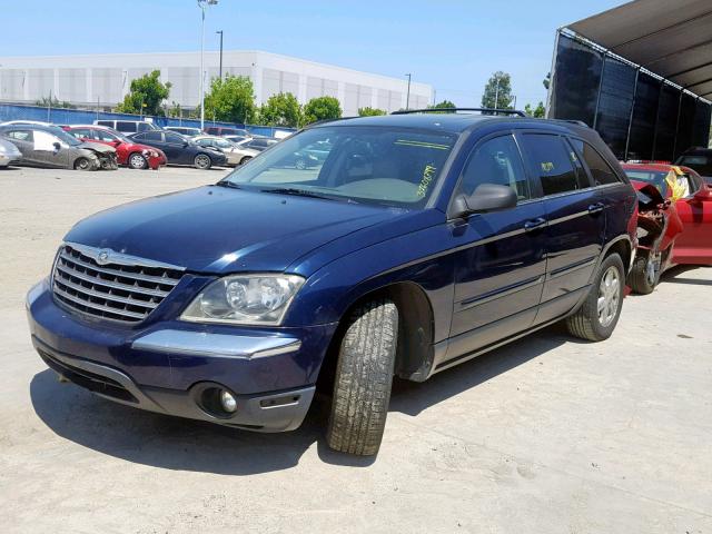 2C8GF68414R608434 - 2004 CHRYSLER PACIFICA BLUE photo 2