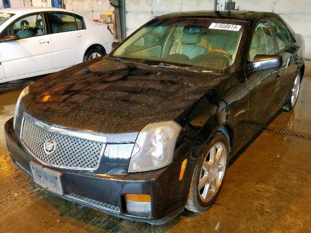 1G6DP567750112660 - 2005 CADILLAC CTS HI FEA BLACK photo 2