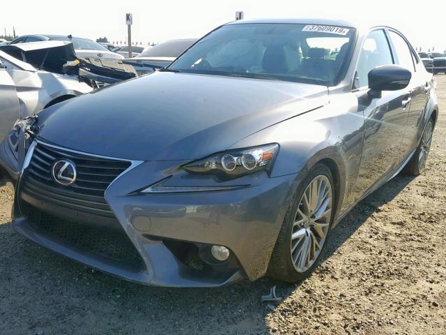 JTHBF1D25E5035036 - 2014 LEXUS IS 250 CHARCOAL photo 2