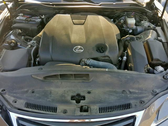 JTHBF1D25E5035036 - 2014 LEXUS IS 250 CHARCOAL photo 7