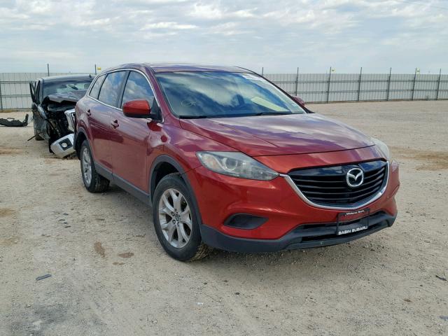 JM3TB2CA6E0430461 - 2014 MAZDA CX-9 TOURI RED photo 1