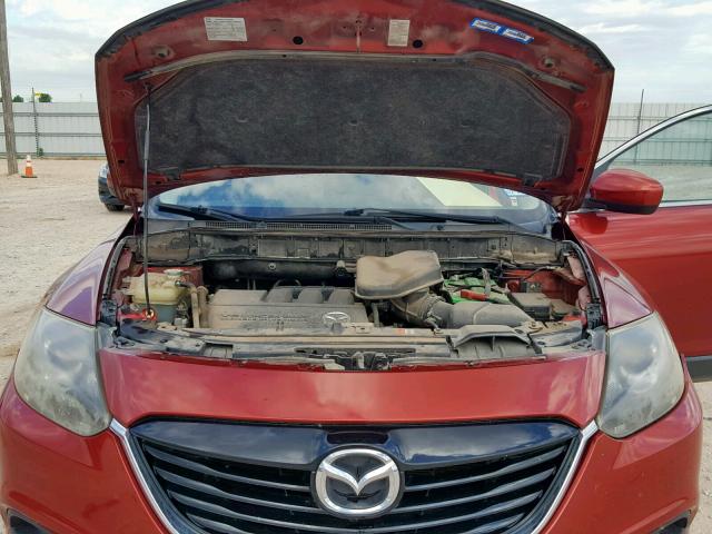 JM3TB2CA6E0430461 - 2014 MAZDA CX-9 TOURI RED photo 7