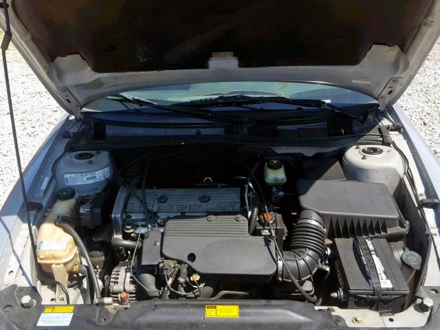 1G2NE12T5XM824605 - 1999 PONTIAC GRAND AM S SILVER photo 7