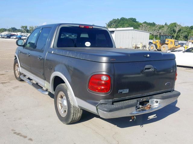 1FTRW07682KE18345 - 2002 FORD F150 SUPER GRAY photo 3