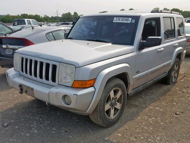 1J8HG48KX6C273376 - 2006 JEEP COMMANDER 银色 照片 2