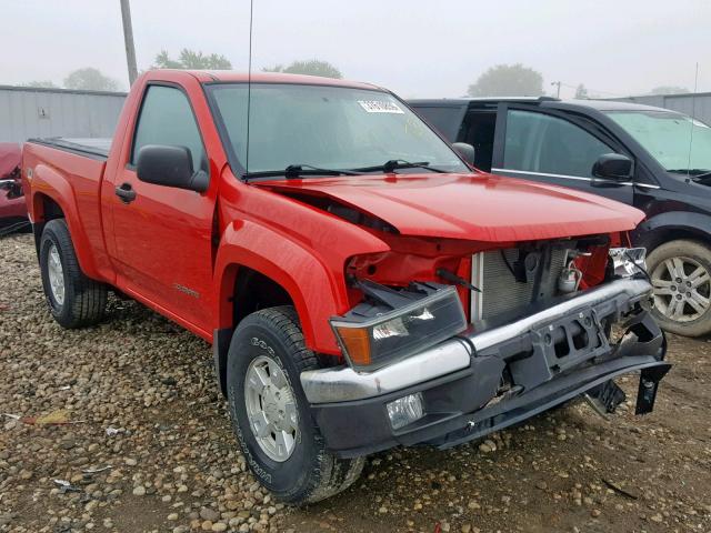 1GCDT146958108137 - 2005 CHEVROLET COLORADO RED photo 1