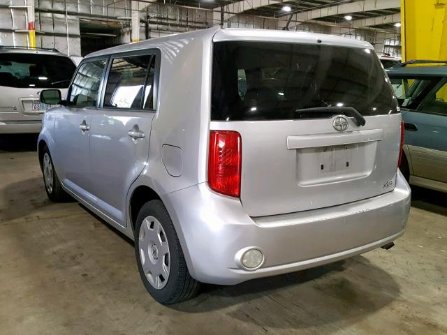 JTLKE50E391073331 - 2009 TOYOTA SCION XB 银色 照片 3