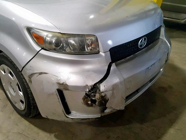 JTLKE50E391073331 - 2009 TOYOTA SCION XB 银色 照片 9