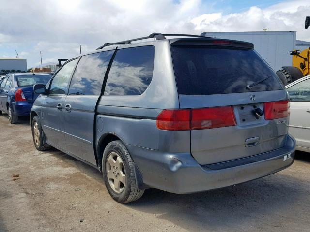 2HKRL186XYH510917 - 2000 HONDA ODYSSEY EX GRAY photo 3